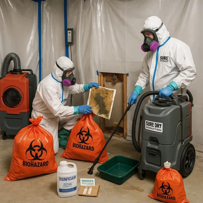 Contaminated Water Handling Protocols process in Baraga County, MI
