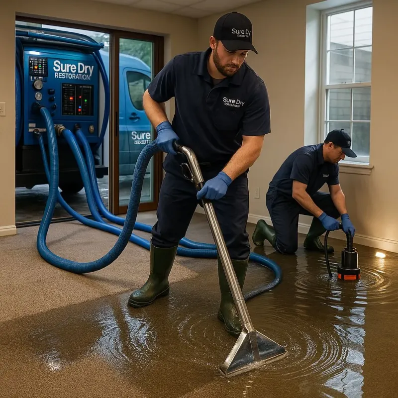 Water Extraction and Removal process in Baraga County, MI